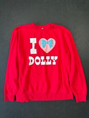 I Heart Dolly XXL Dollywood Sweatshirt Dolly Parton Tennessee Country Music